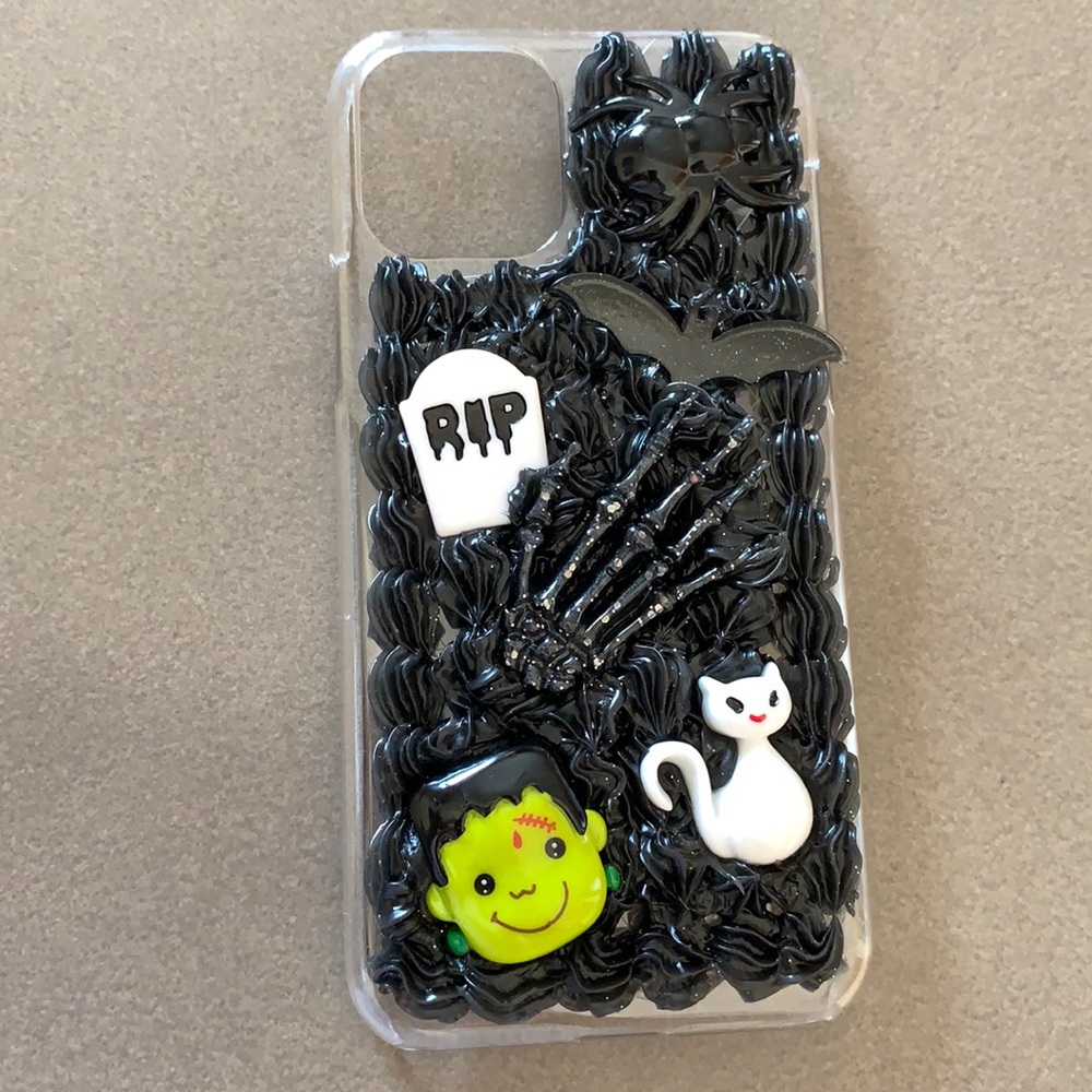 iPhone 11 Frankenstein custom silicone phone case